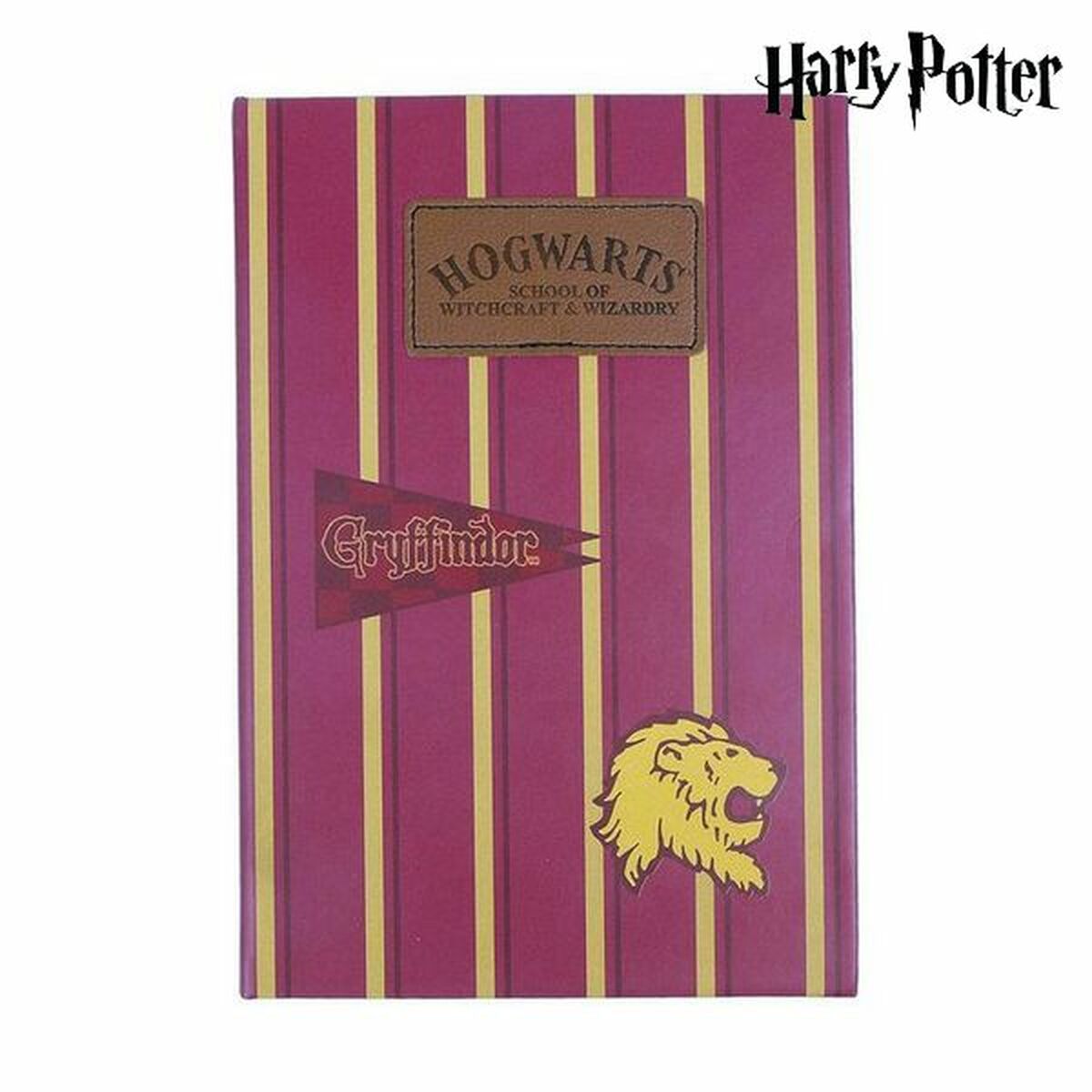 Anteckningsbok + Penna Gryffindor Harry Potter Harry Potter Röd